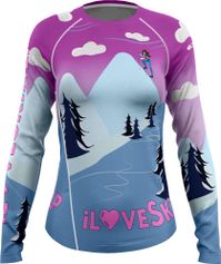 Crazy Long Sleeved Aria Damen Longsleeve für Freizeit und Outdooraktivitäten
