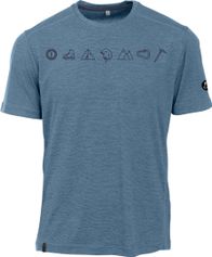 MAUL Sport Grinberg Fresh - 1/2 T-shirt mit Print Herren T-Shirt für sämtliche Outdoor Aktivitäten