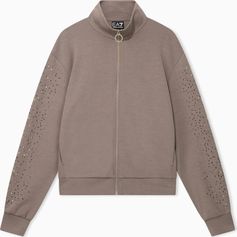 EA7 Train Precious W T-top Full Zip - Train Precious W T-top Full Zip Damen Longsleeve für Freizeit und Outdooraktivitäten