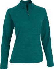 MAUL Sport Simetzberg Fresh - 1/1 Funktionsshirt m. RV Damen Longsleeve für Freizeit und Outdooraktivitäten