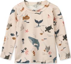 Liewood Noah Printed Longsleeve Swim Tee
