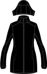 CMP Woman Parka Zip Hood