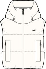 CMP Woman Vest FIX Hood Outdoorweste für Damen