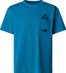 The North Face Boys Sports Oversized Pocket Softshell Tee - Graph Jungen T-Shirt für sämtliche Outdoor Aktivitäten