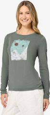 Super.Natural W Ski Jump LS Damen Longsleeve für Freizeit und Outdooraktivitäten