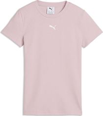 Puma Essentials Elevated Rib Slim Tee G Mädchen T-Shirt für sämtliche Outdoor Aktivitäten