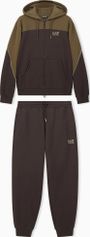 EA7 Train Athletic Colour Block M T-suit Hoodie Full Zip CH BR