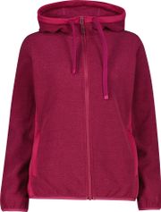 CMP Woman Fleece Fleece Jacket FIX Hood Damen Midlayer für Outdoor Aktivitäten