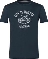 Super.Natural M Better Bike Tee Herren T-Shirt für sämtliche Outdoor Aktivitäten