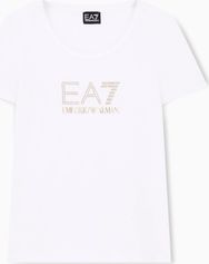 EA7 Train Evolution W Maxi Logo Tee SS - Train Evolution W Maxi Logo Tee SS Damen T-Shirt für sämtliche Outdoor Aktivitäten