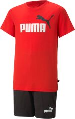 Puma Short Jersey Set B Jungen T-Shirt für sämtliche Outdoor Aktivitäten