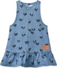 Liewood Angelica Printed Denim Frill Dress
