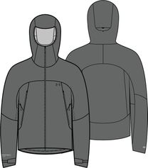 Under Armour M Explor 4-Season Hike Shell Bodywarmer für Herren