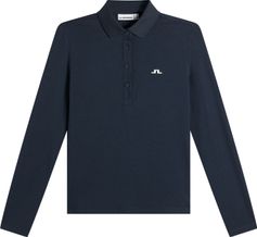 J.Lindeberg Flor LS Polo Damen Longsleeve für Freizeit und Outdooraktivitäten