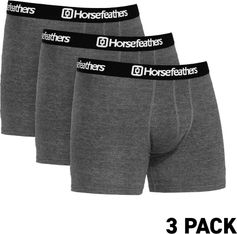 Horsefeathers Dynasty 3PACK Boxer Shorts