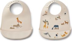Liewood Tilda Printed Bib 2-Pack