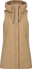 CMP Woman Long Vest FIX Hood