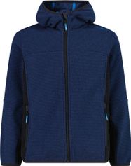 CMP KID Fleece Jacket FIX Hood Kinder Freizeitjacke