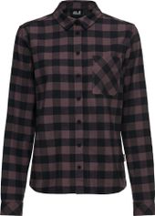 Jack Wolfskin Lite Flannel Shirt W Damenhemd für Outdoor Aktivitäten