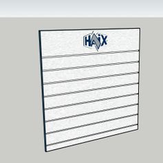 HAIX POS Slatwall 150