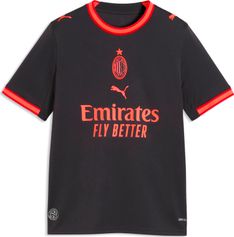 Puma ACM Third Jersey Replica Jr Unisex T-Shirt für sämtliche Outdoor Aktivitäten