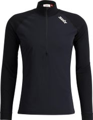 Swix Racex Classic Wind Half Zip M, Bright White, L Unisex Langlaufunterwäsche