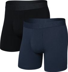 Saxx Droptemp Cooling Cotton Boxer Brief FLY 2PK Herren Sportunterwäsche