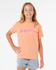 RipCurl Molokaï Crew Tee-girl Mädchen T-Shirt für sämtliche Outdoor Aktivitäten