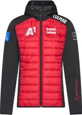 Colmar Gesteppte Jacke der österreichischen Nationalmannschaft - Mid Layer Hooded Insulator - ÖSV Kollektio Kunstfaser Isolationsjacke für Damen