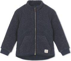 Mini a ture Matsaleh Teddyfleece jacket. GRS Kinder Freizeitjacke