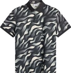 J.Lindeberg Tour Tech Print Polo Herren Poloshirt