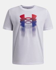 Under Armour B Logo Blur SS Jungen Laufshirt