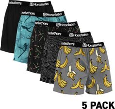 Horsefeathers Frazier 5PACK Boxer Shorts