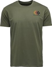 Black Diamond M Faded SS Tee Unisex T-Shirt für sämtliche Outdoor Aktivitäten