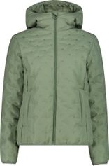CMP Woman Padded Padded Jacket FIX Hood Kunstfaser Isolationsjacke für Damen