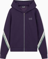 EA7 Natural VENTUS7 W Hoodie Full Zip