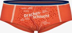 Ein schöner Fleck Erde Hipster Drachenschlucht Rotorange
