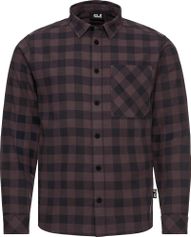 Jack Wolfskin Lite Flannel Shirt M Herrenhemd für Outdoor Aktivitäten