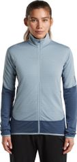 Icebreaker Wom Mer 300 Realfleece Desc Long Sleeve Zip Damen Midlayer für Outdoor Aktivitäten