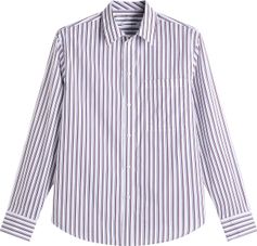 J.Lindeberg Zachary Cotton Stripe Shirt Herrenhemd für Outdoor Aktivitäten