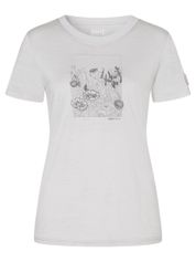 Super.Natural W Flower Field BIO J Tee Damen T-Shirt für sämtliche Outdoor Aktivitäten