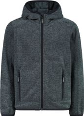 CMP KID Fleece Jacket FIX Hood Kinder Freizeitjacke