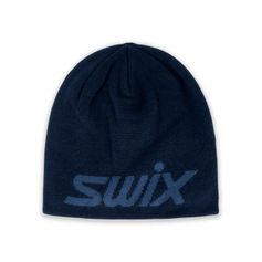 Swix Wool Logo Beanie, Snow White, 56
