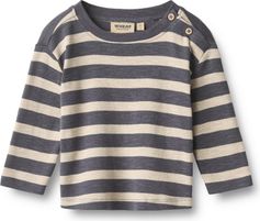 Wheat T-shirt Long Sleeve Ebbe Jungen Longsleeve für Freizeit und Outdooraktivitäten