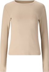 Athlecia Lenga W Rib Long Sleeve Tee Damen Longsleeve für Freizeit und Outdooraktivitäten