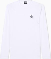 EA7 Train Premium Shield M Tee LS VI PA CC - Train Premium Shield M Tee LS VI PA CC Herren Longsleeve für Freizeit und Outdooraktivitäten