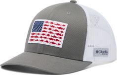 Columbia PFG Fish Flag Mesh Snap Back