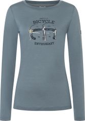 Super.Natural W Bike Enthusiast LS Damen Longsleeve für Freizeit und Outdooraktivitäten