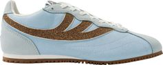MoEa Rise Blue & Brown-palm Tree Unisex Freizeitschuhe