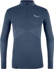 Salewa Zebru MED Warm AMR M 1/2Z Tee Unisex Longsleeve für Freizeit und Outdooraktivitäten